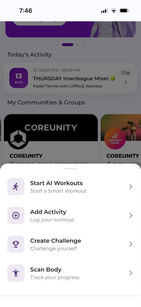 One tap to move