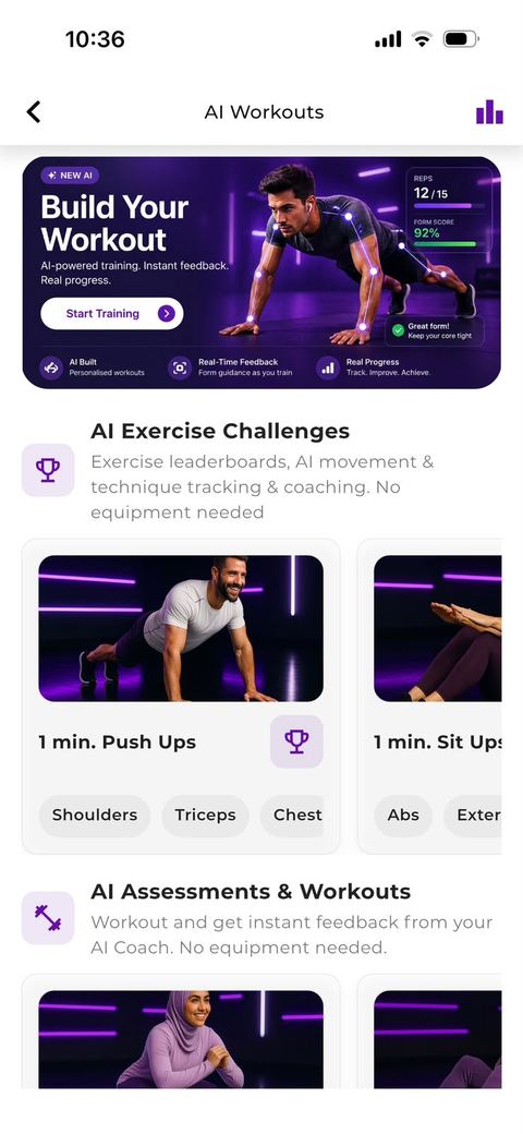 AI Workouts